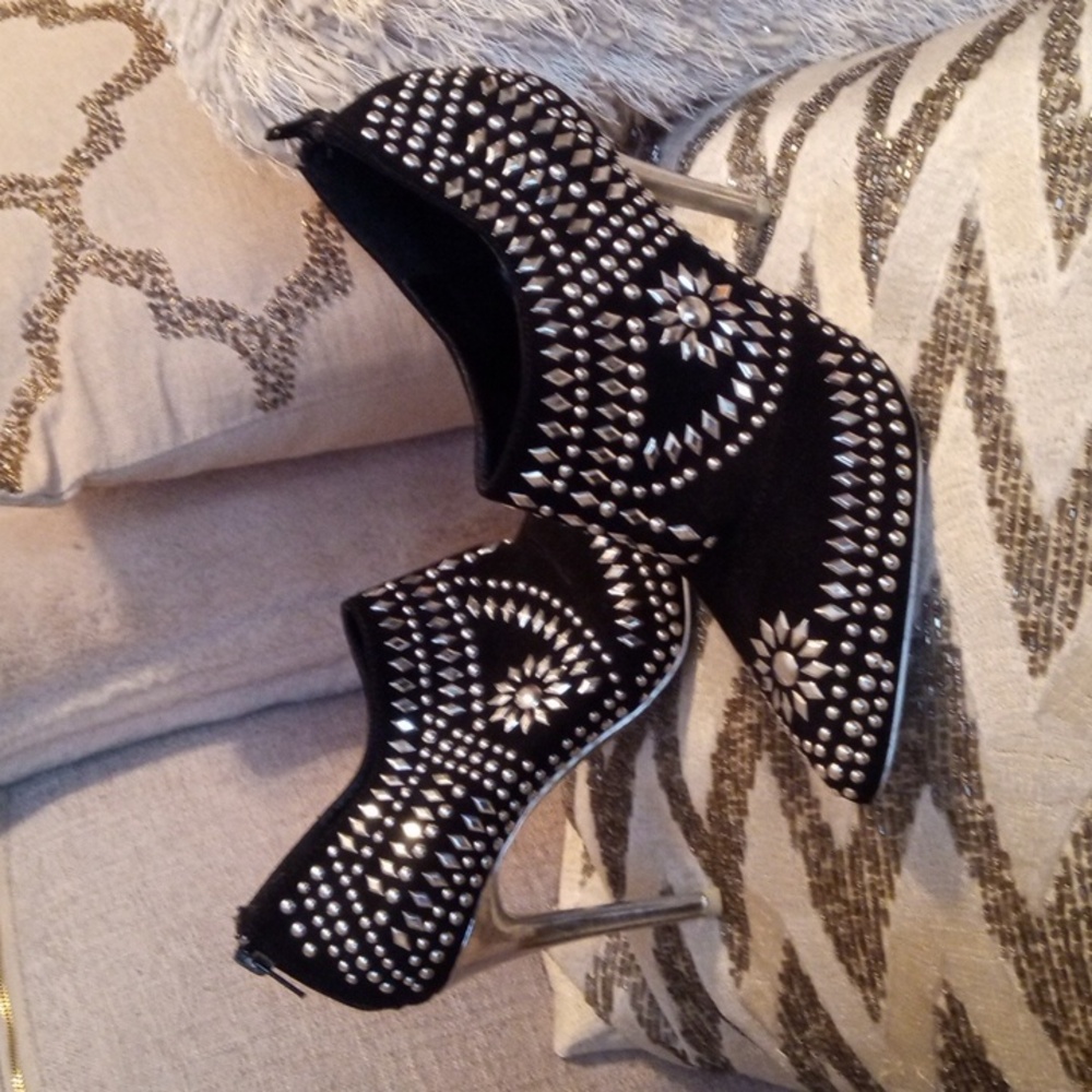Studded boots